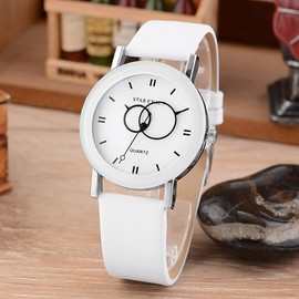 ZooooM ZM-TOKEN776 Ring Design, Simple Watch, Arm, Watch, white, Belt Type: