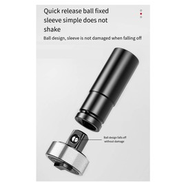 TOBEOME New Double Sided Thumb Wheel Ratchet Wrench Set, Palm Ratchet Wrench, 1/4In 3/8In 1/2In Drive Ratchet Set