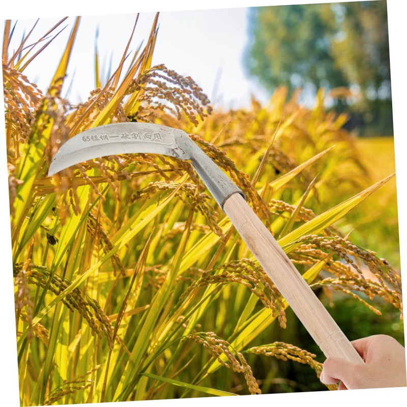 MERRYHAPY 6-Piece Hardwood Handles Replacement for Wooden Hoe Shovel Axe