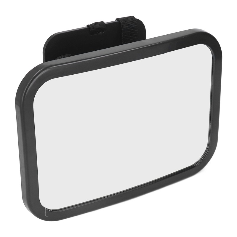 Automotive Interior Baby Mirror Free Rotation Adjust Strap Car Interior