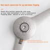 Pack of 2 Soft Close Lid Support Hinges Flap Support