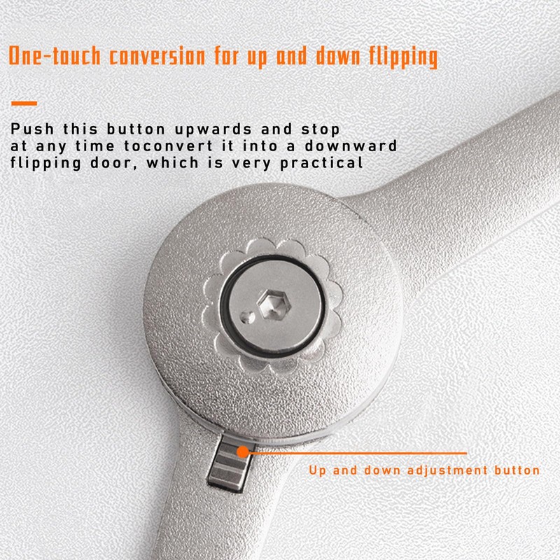 Pack of 2 Soft Close Lid Support Hinges Flap Support