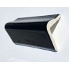 American Olean Glossy Black V Cap Ceramic Tile Countertop