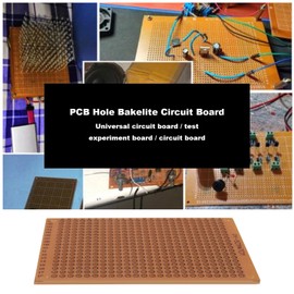 eMagTech 15pcs PCB Prototype Boards, Universal Board, Double-Sided Prototyping Board, Circuit Boards, Perfboards, Electrical Accessories