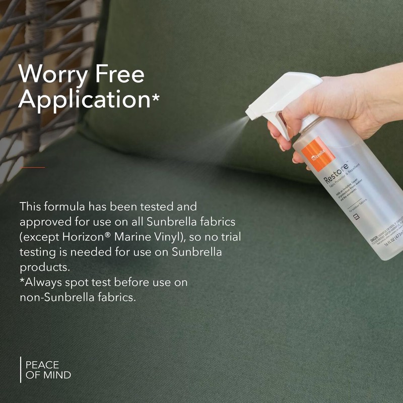 Sunbrella Restore Fabric Protector | Water-Repellent Spray for Outdoor Fabrics