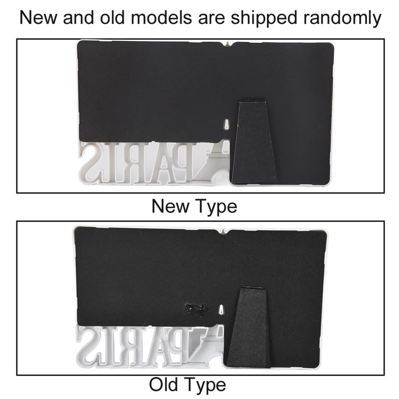 Haofy 4x6 Plastic Double Picture Frame, Eiffel Tower Double Picture