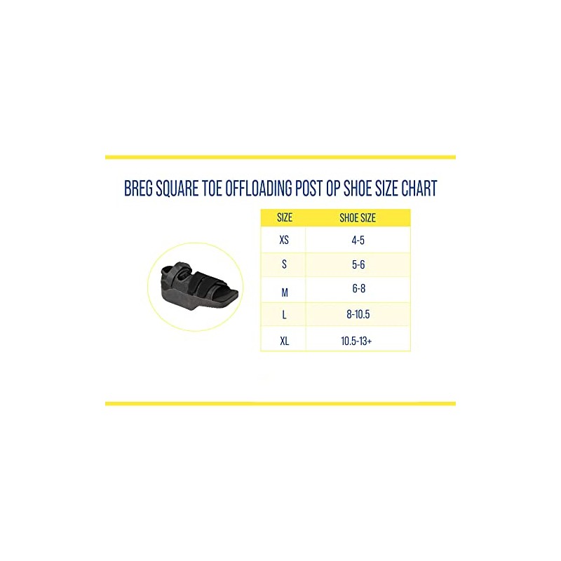 Post-Op Shoe Square Toe Offloading (Medium)