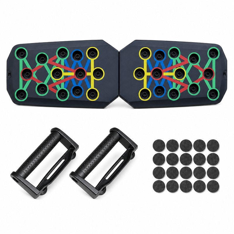 Push-Up Board Set for Strength Training – Foldable Fitness Board