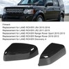 2PCS Door Mirror Cover LR019962 Glossy Black Replacement for LAND