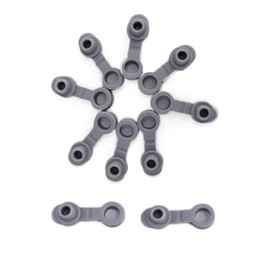 10Pcs Gray Universal Silicone Sealing Bottle Straw Hole Grommets Stopper Lids Straw Plug Bar and Wine Tools Replacement Tumber 20/30Oz Thermos Cup, Wine Stoppers and Pourers