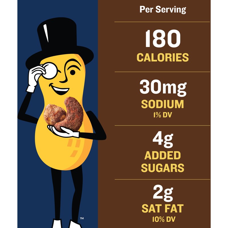 Planters Nut Duos Cocoa Cashews and Espresso Hazelnuts 5oz