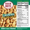 BEER NUTS Cashews | 12 oz. Can - Sweet and