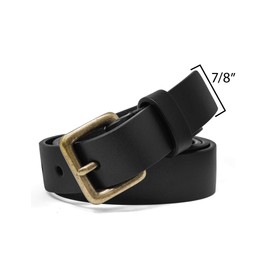 Timberland Women's Casual Leather Belt for Jeans, Black (Classic), Small (30-36)