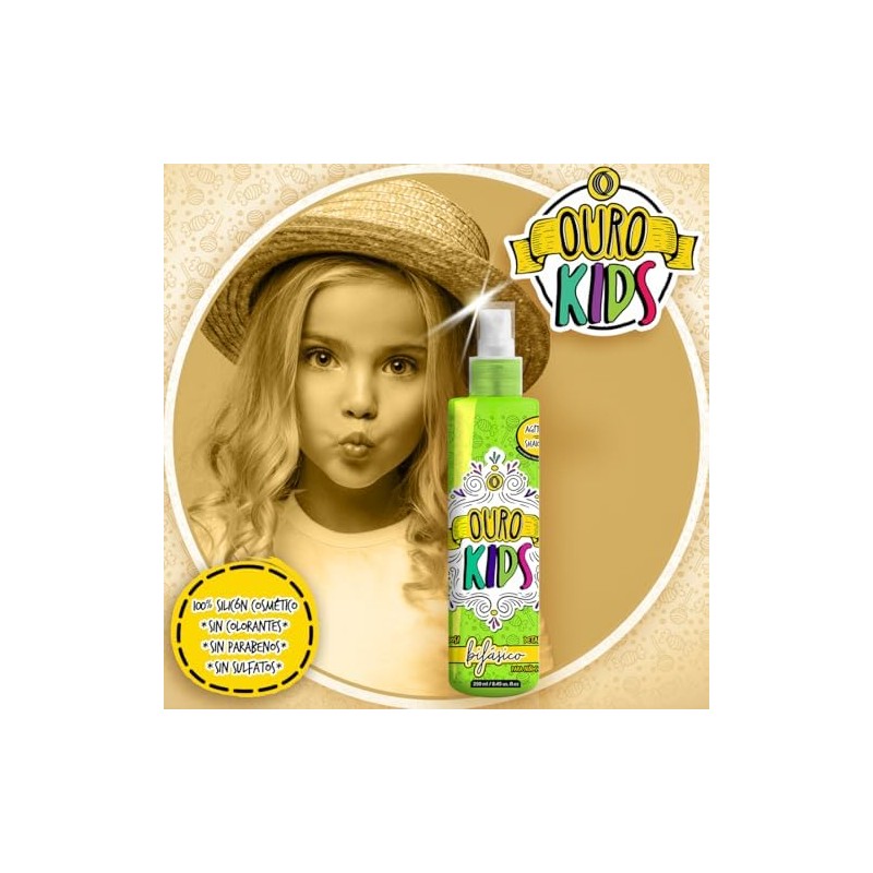 Ouro Tratamiento Bifasico Desenredante para Niños 240 ml