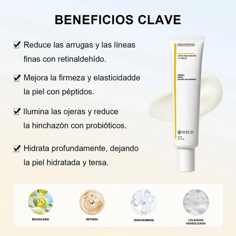 3pc Express Aclara Serum Ojos Hidratante Crema B3 Colágeno