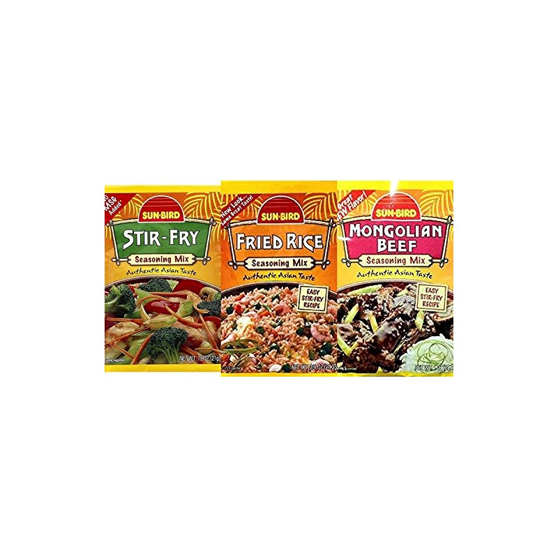Sunbird Seasoning Mix Variety Bundle, 0.74-1 oz (Pack of 6)