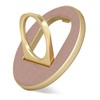 GaNPow Genuine Leather Smartphone Ring, Mobile Ring, MagSafe Bunker Ring,