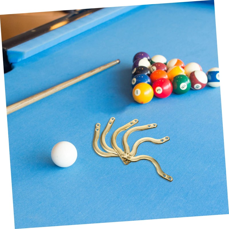 Mikinona 6pcs Pool Table Pockets Fixing Kit Durable Billiard Net