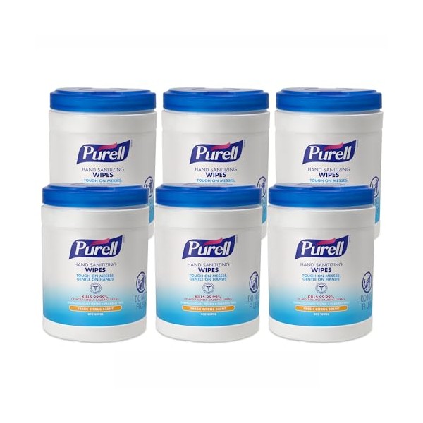 Purell PURELL Hand Sanitizing Wipes, Fresh Citrus Scent, 270 Count