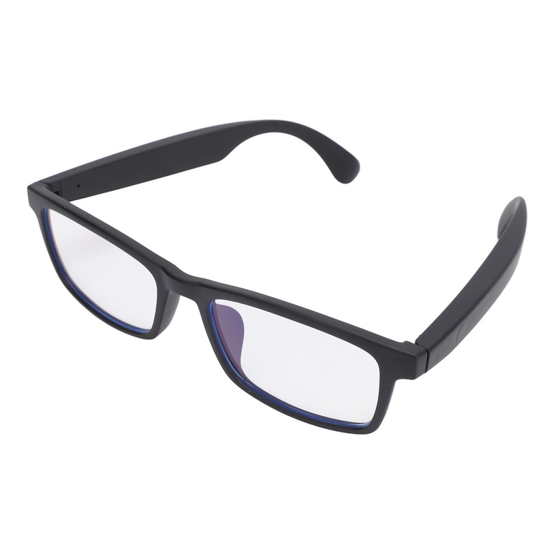 Smart Sound Glasses with Mic Blue Light Filter Touch Voice