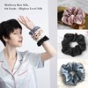 DISANGNI Silk Hair Scrunchies for Frizz&Breakage Prevention, Pure 22Momme100% Mulberry