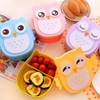 Yosoo Portable Cute Owl Leak-Proof Rectangular Lunch Box Food Storage