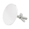Westbrass 2" Kitchen Sink Hole Cover, Powder Coat White, D202-50