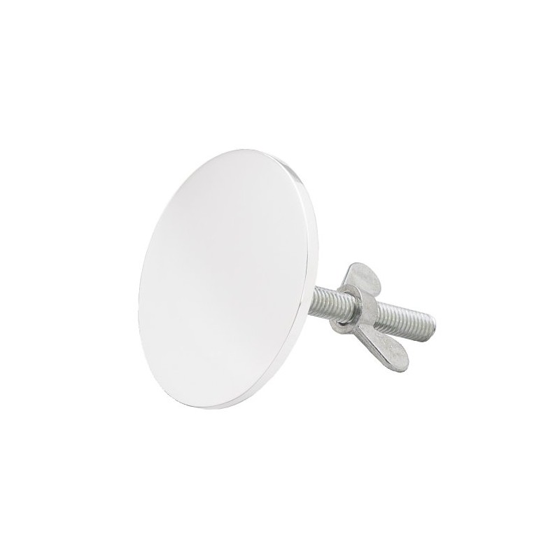 Westbrass 2" Kitchen Sink Hole Cover, Powder Coat White, D202-50
