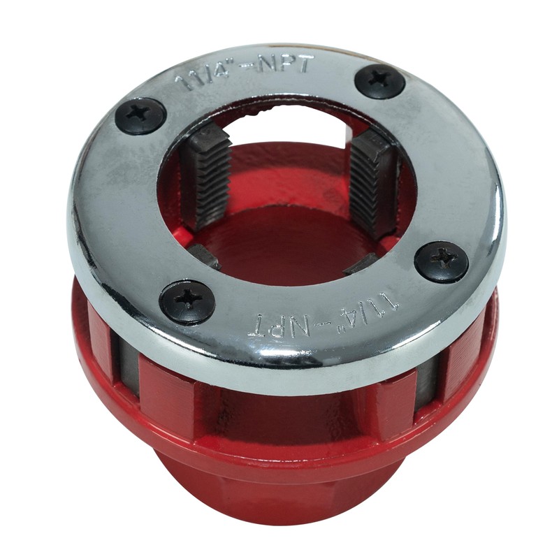TEXALAN Ratchet Pipe Threader Kit Replacement 1-1/4-inch Dies,Compatible with Ratchet
