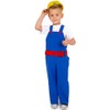 Builder Costume & Helmet - Kids Costume 5 - 7