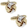 Cufflinks Specialty Store Handgun Silver & Gold Knot Cufflinks Cufflinks