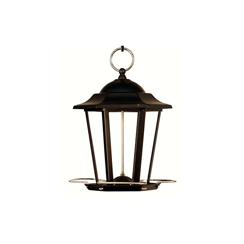 Woodlink NA11132 Audubon Carriage Wild Bird Feeder, 8-1/2-Inch, Black