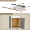 taiheis 2 Pack Expandable Pull Out Cabinet Organizer，16.3~26.3"x17.3"Cabinet Pull Out