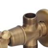 Angle Valve Vintage Style Brass High Hardness Good Sealing Cold