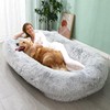 JOLLYVOGUE Human Dog Bed for Adults and Pets, Ultra-Soft Plush