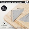 OMIDEAS 15 x Corner Bracket (90 x 90 x 1.5)