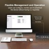 MokerLink 4 Port 2.5G Managed Switch with 2 Port 10G