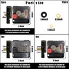 4 PCS High Torque Quartz Clock Movement Mechanism Replacement Clock