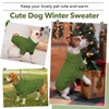Lelepet Dog Jumpers Winter Dog Pullover, Knitted Warm Turtleneck Dog