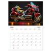 Motorcycle - Love on two Wheels (Monthly Wall Calendar 2025