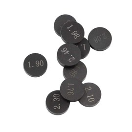 AHL 8.85mm O.D. 1.72mm-2.60mm Thick Adjustable Valve Shim Kit for 450 SX-FE Factory Edition 2012 2013 2014/250 -F 2017 2018 2019/350 -F 2012 2013 2014 2015 2016 2017 2018 2019 2020