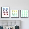 Tinoaly 12pcs Large Leaf Vine Stencils, Leaf & Flower Stencils