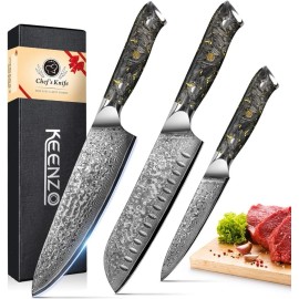 Unbranded Damascus Kitchen Chef Knife/Santoku Knife VG10 Damascus Steel Hand forged Knife - Only Cleaver Knife