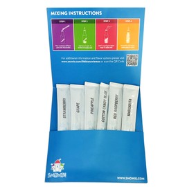 SNOWIE - Original Shaved Ice Flavor Syrup Powders 6 Pint Pack - Summer