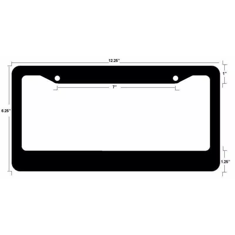 OwnTheAvenue Move Over Funny Joke Gag Reversed Mirror License Plate