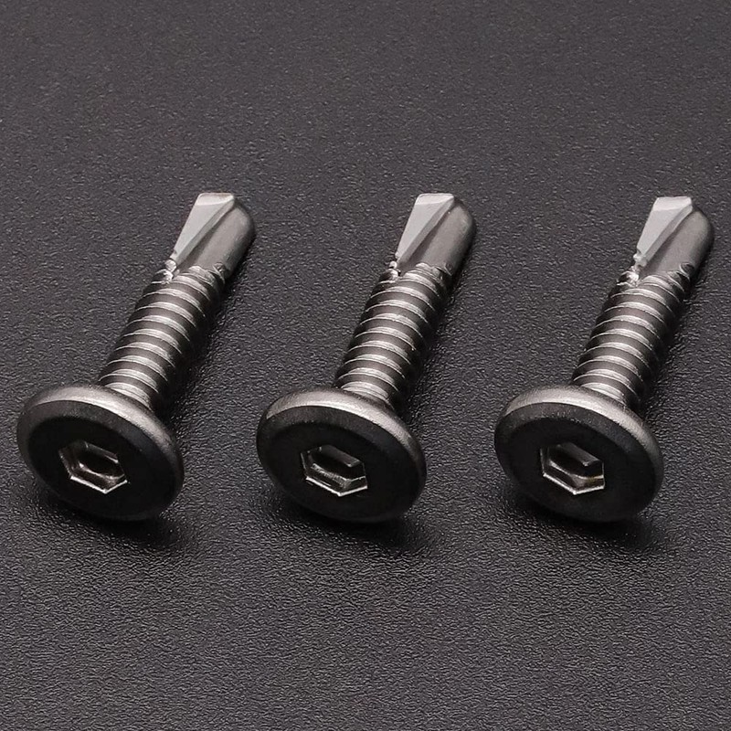 #12 x 2 (30 Pack) Flat Round Socket Head Cap