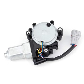 Aramox - Motor elevador de ventana, motor de control de ventana ABS delantero izquierdo del lado del conductor 80731-9FJ0A se adapta Titan 2004-2015