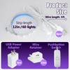 6 Pieces Sewing Machine Light Strip with Touch Dimmer, 12in