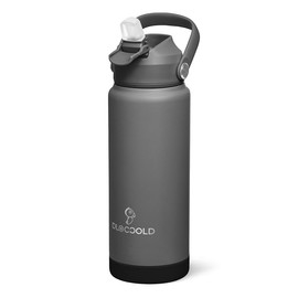 DLOCCOLD 24oz Kids Insulated Water Bottle with Leak Proof Straw Lid, Double Wall Vacuum Stainless Steel Water Bottle with Silicone Boot, Reusable Tumbler for Travel, Boys, Girls