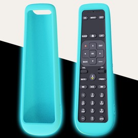 Case Cover for AT&T TV Now DirecTV Receiver Remote Voice Control C71KW, Battery Cover Silicone Skin Sleeve Glow in The Dark Blue